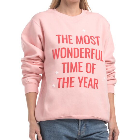 Pacific & Co. Tops - PACIFIC & CO The Most Wonderful Time Of The Year Sweatshirt